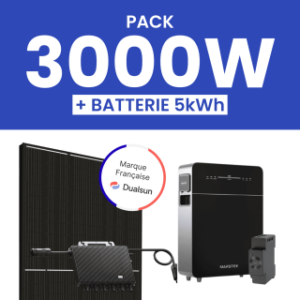 Kit solaire 3000W DualSun avec batterie Marstek 5 kWh
