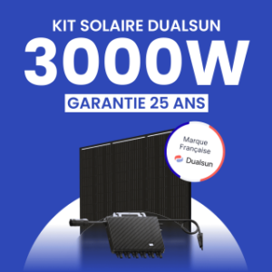 Kit solaire DualSun 3000W – Micro-onduleurs TSUN
