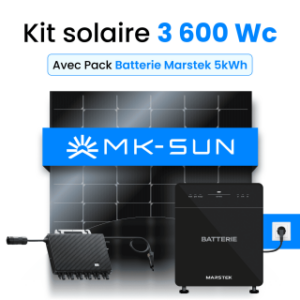 Kit solaire 3600W MK-SUN avec batterie Marstek 5 kWh
